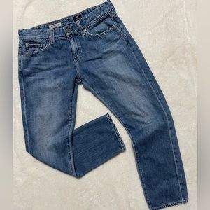 AG Adriano Goldschmied “the piper crop” denim jeans